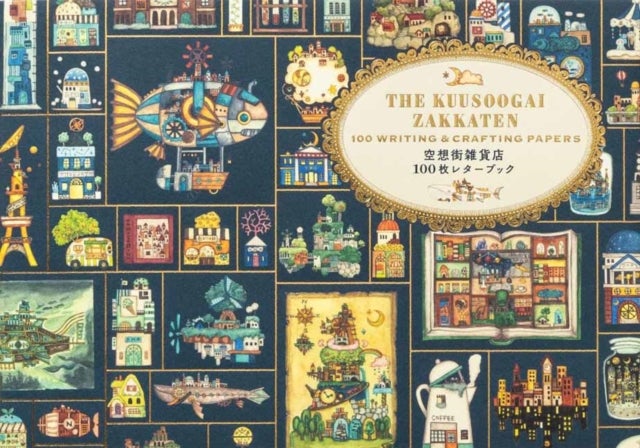 The Kuusoogai Zakkaten 100 Writing & Crafting Papers