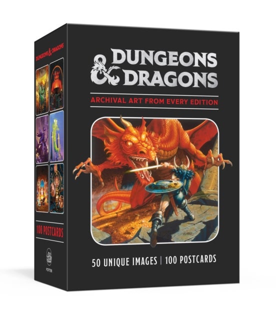 Dungeons & Dragons 100 Postcards: Archival Art from Every Edition