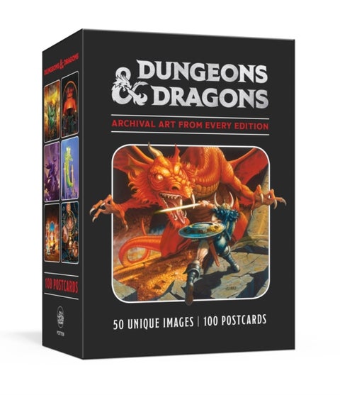 Dungeons & Dragons 100 Postcards: Archival Art from Every Edition - 100 Postcards