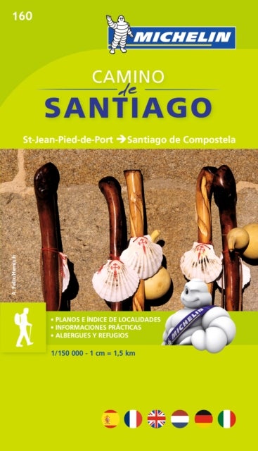 Camino de Santiago - Zoom Map 160 - Map