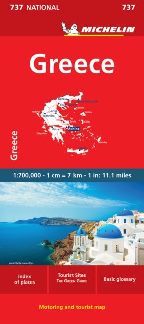 Greece - Michelin National Map 737 - Map