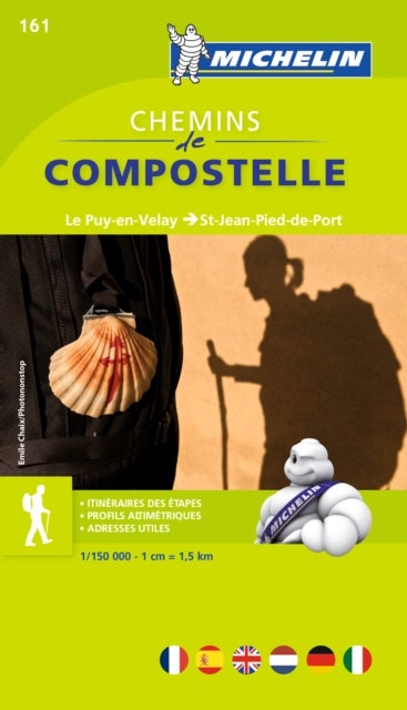 Le chemin de Compostelle - Zoom Map 161 - Map