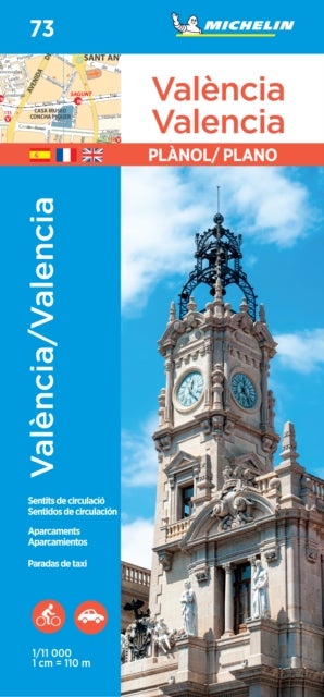 Valencia - Michelin City Plan 73 - City Plans