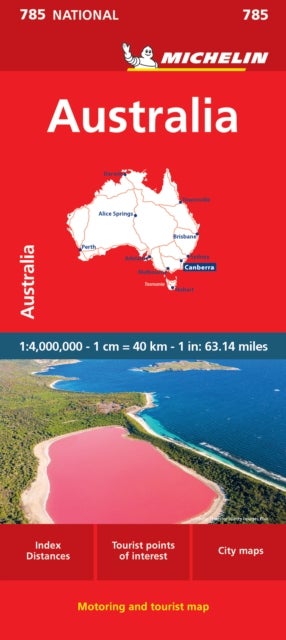 Australia - Michelin National Map 785 - Map