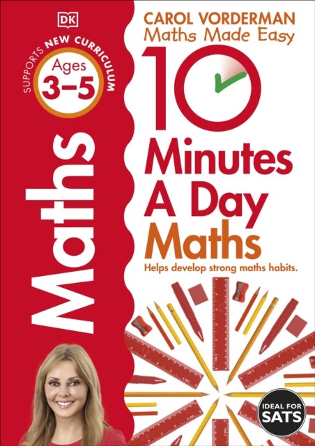 10 Minutes A Day Maths, Ages 3-5 (Preschool) - Supports the National Curriculum, Helps Develop Strong Maths Skills