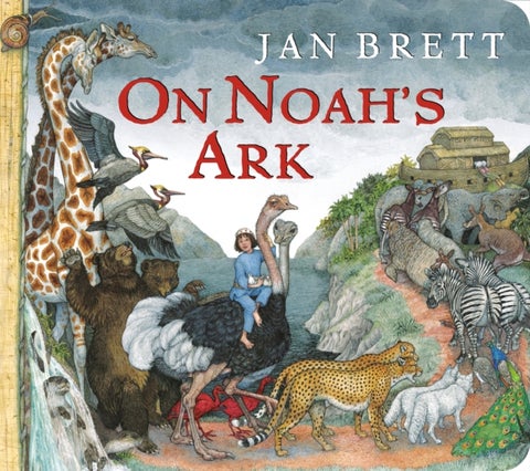 On Noah's Ark (Oversized Lap Board Book) - Oversized Board Book