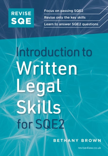 Revise SQE Introduction to Written Legal Skills for SQE2 - Legal Skills for SQE2
