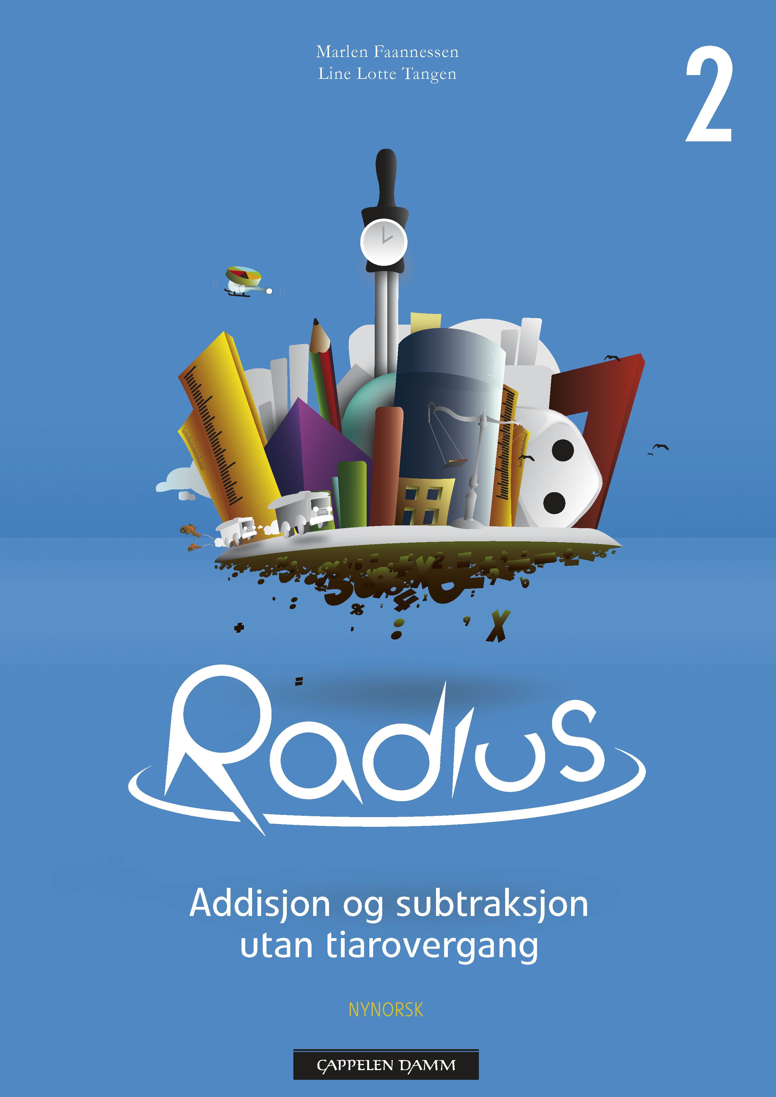 Radius 2 - emnehefte : addisjon og subtraksjon utan tiarovergang