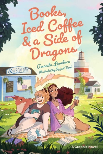 Books, Iced Coffee & a Side of Dragons: A Graphic Novel - A Sweet, Sapphic Summertime Romance