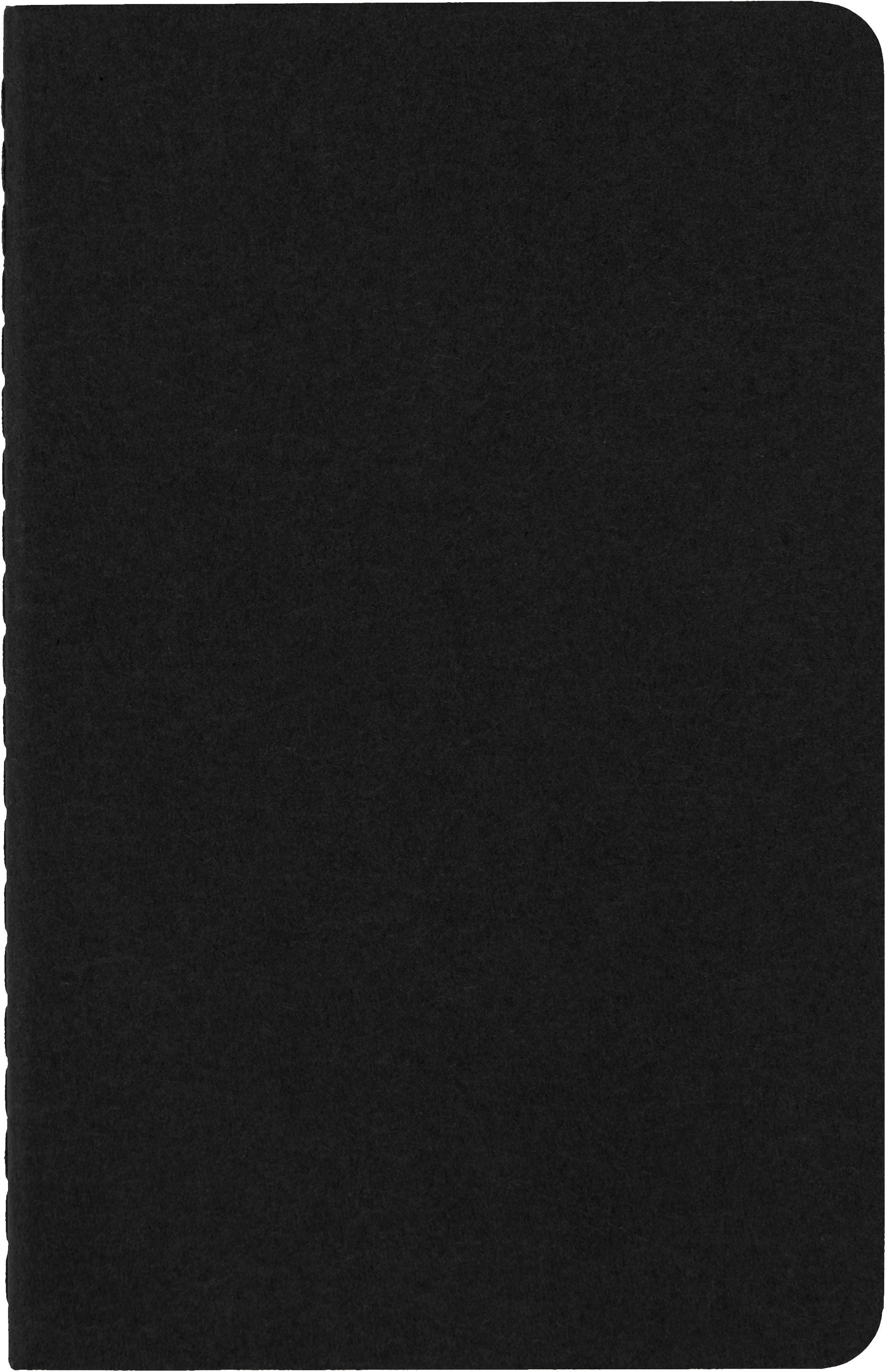Notatbok Moleskine Cahier 3pk Pocket Dots Black