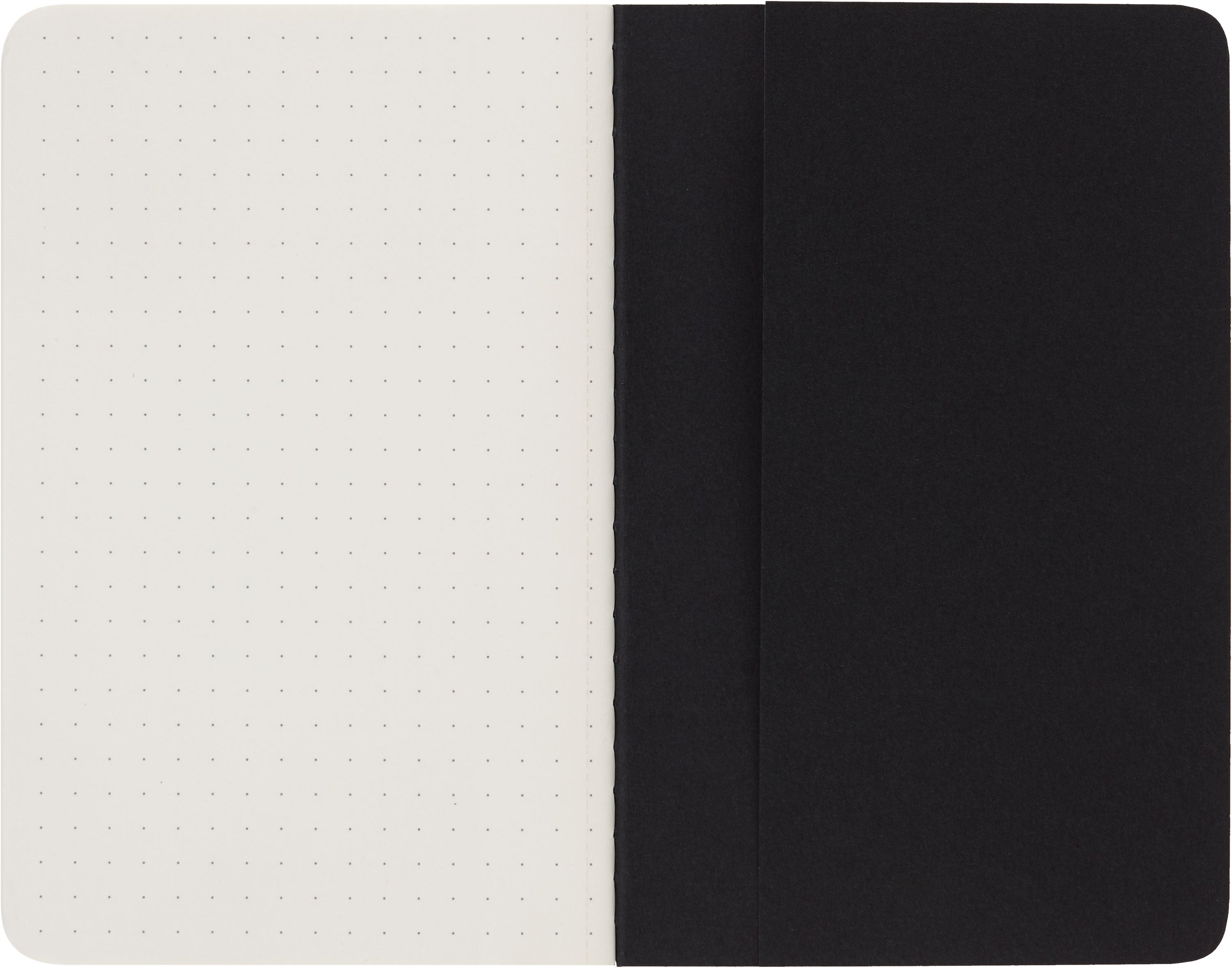 Notatbok Moleskine Cahier 3pk Pocket Dots Black