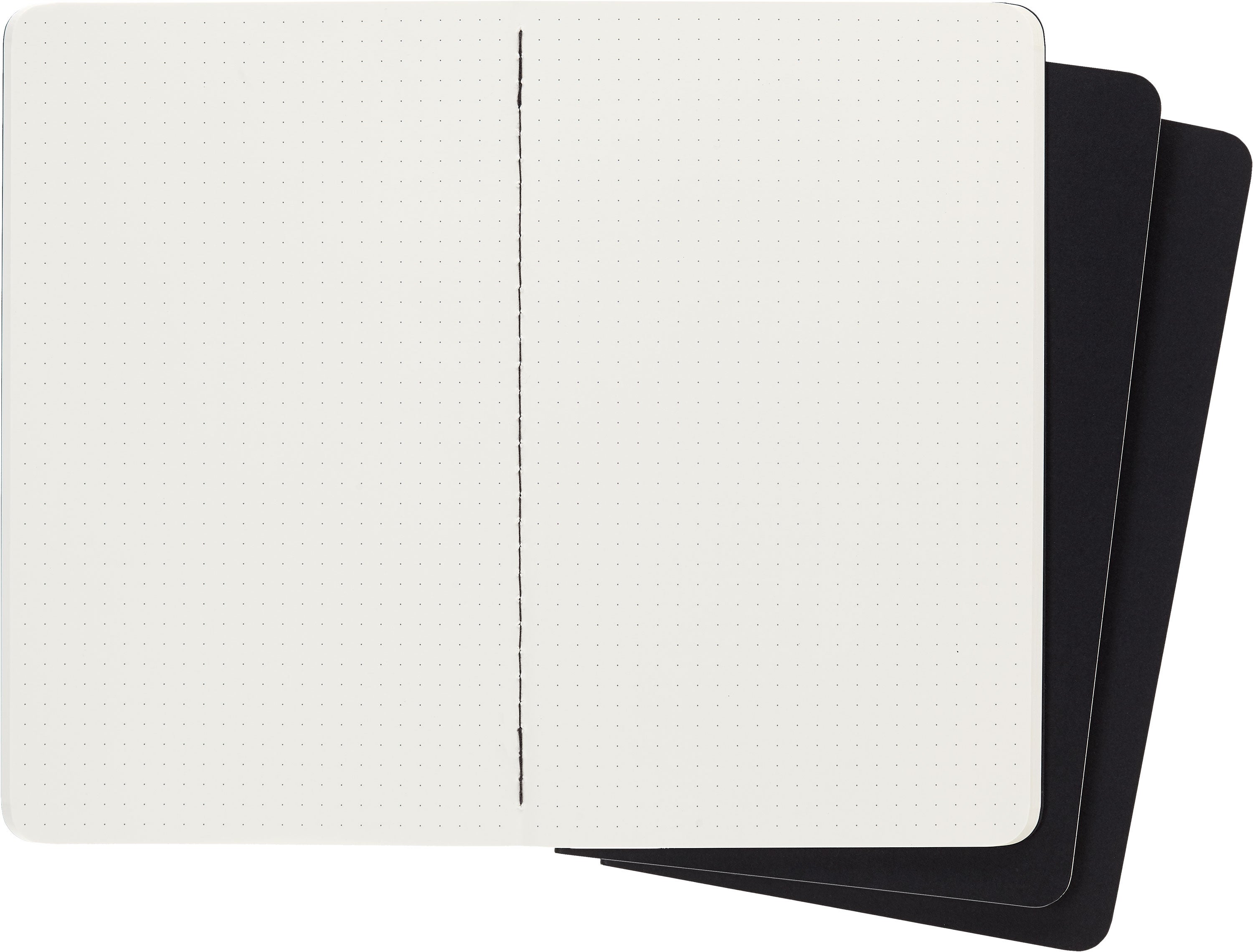 Notatbok Moleskine Cahier Large 3pk Dots