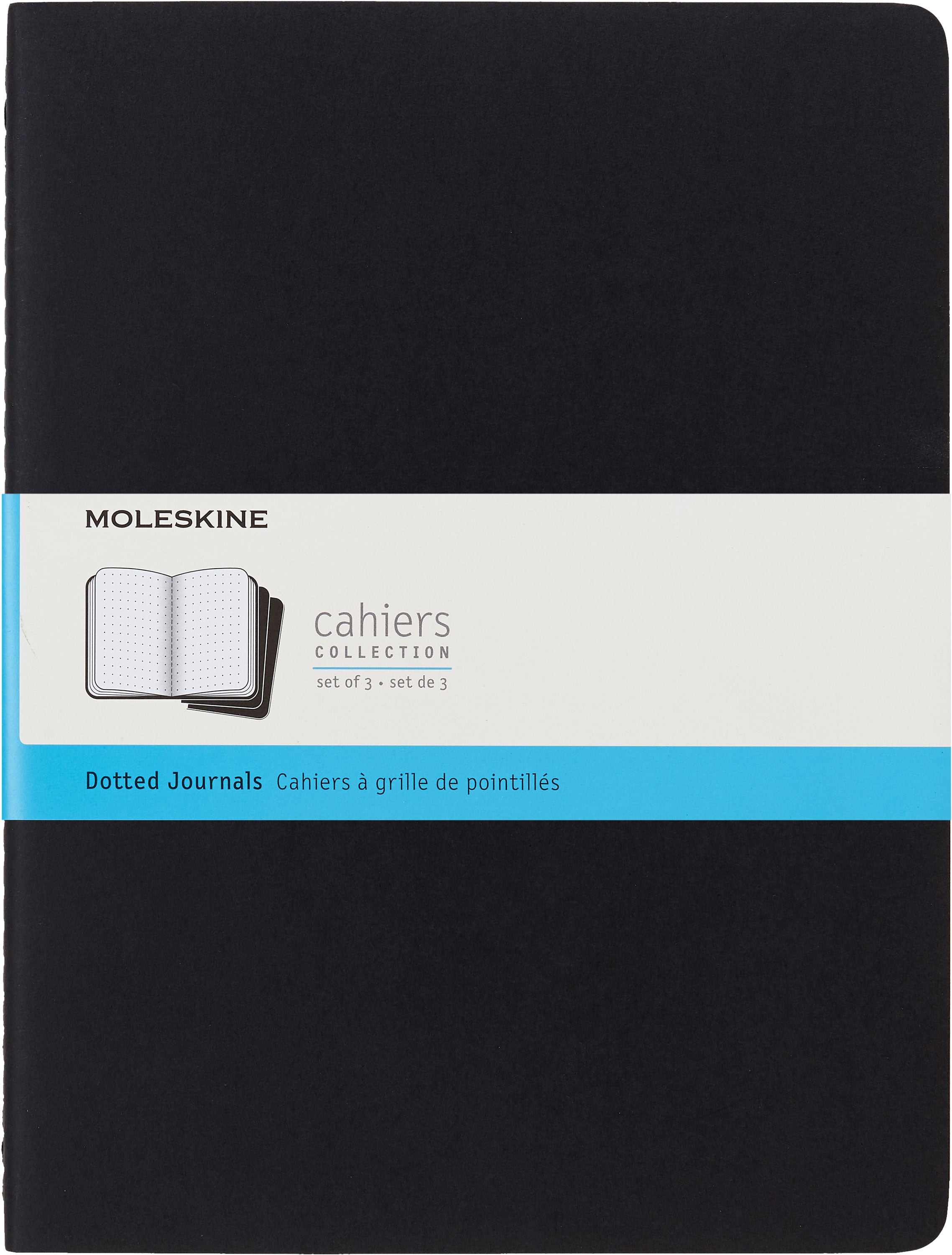 Notatbok Moleskine Cahier Extra Large 3pk Dots