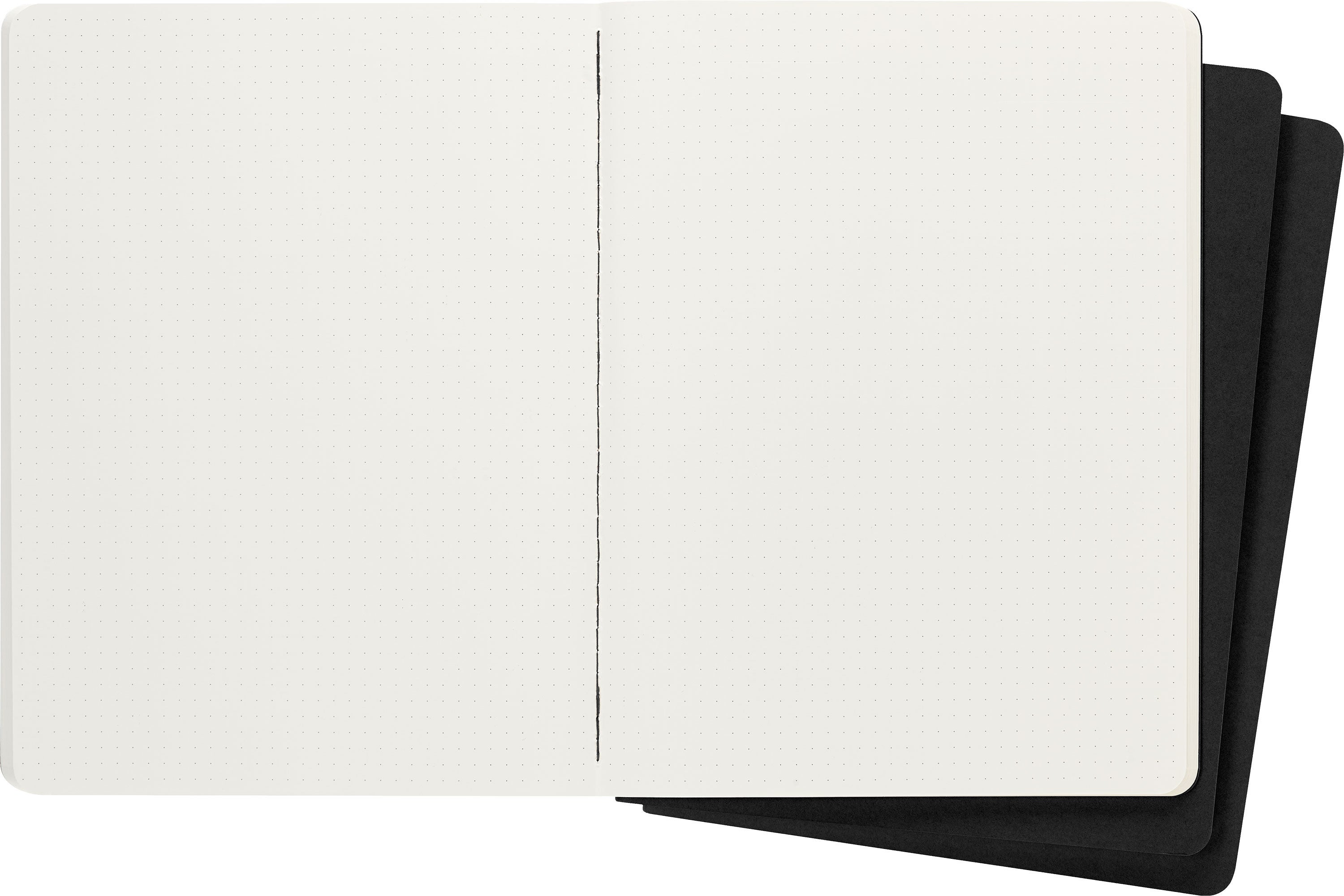 Notatbok Moleskine Cahier Extra Large 3pk Dots