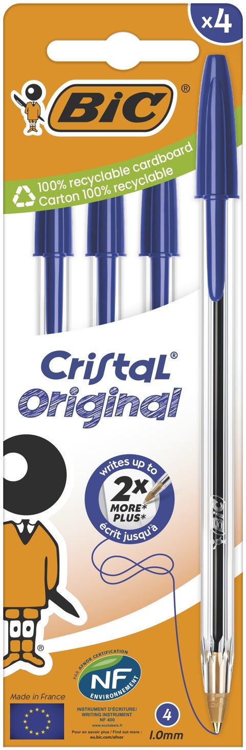 Kulepenn BIC Cristal M blå (4)