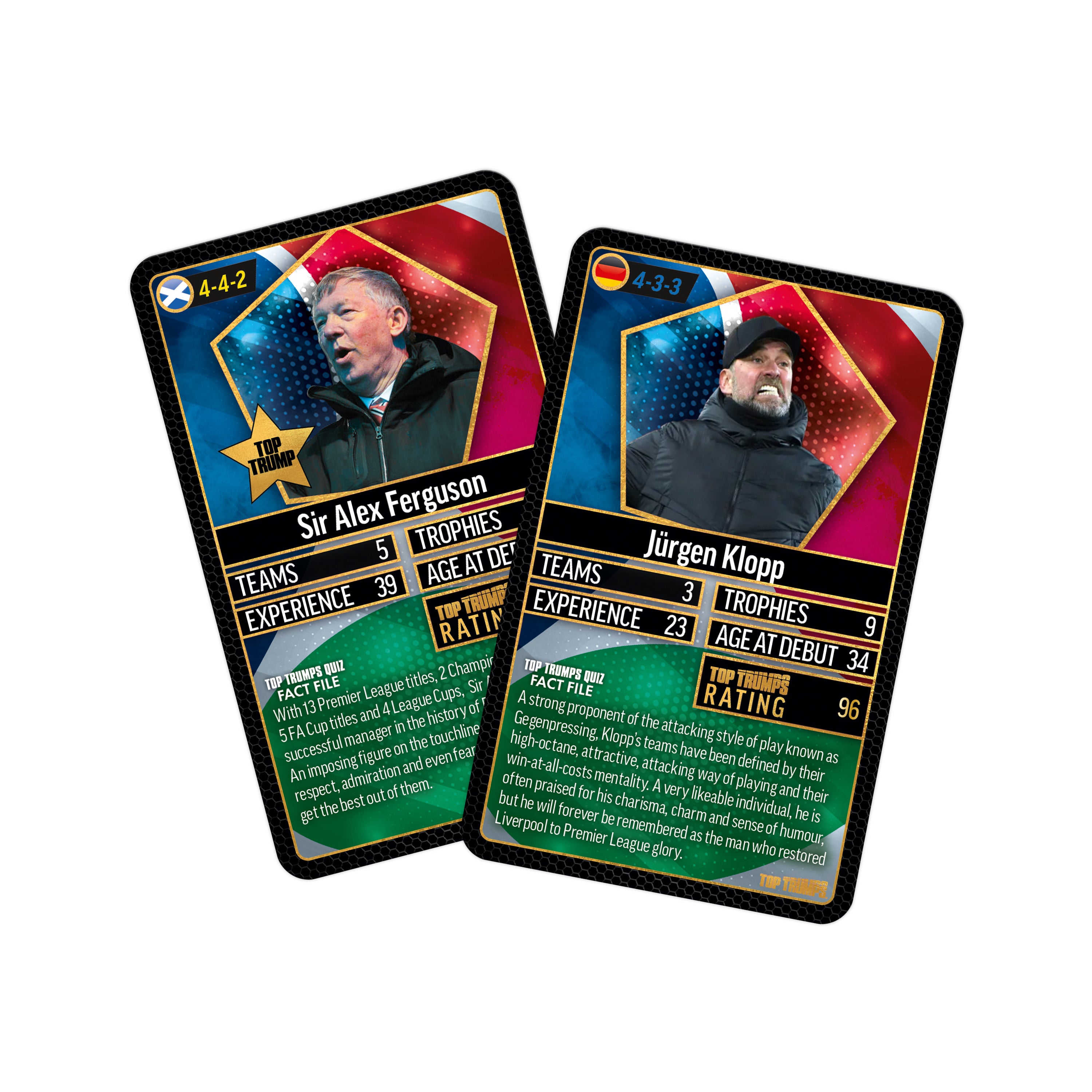 Kortspill Top Trumps Football Stars Starter Kit