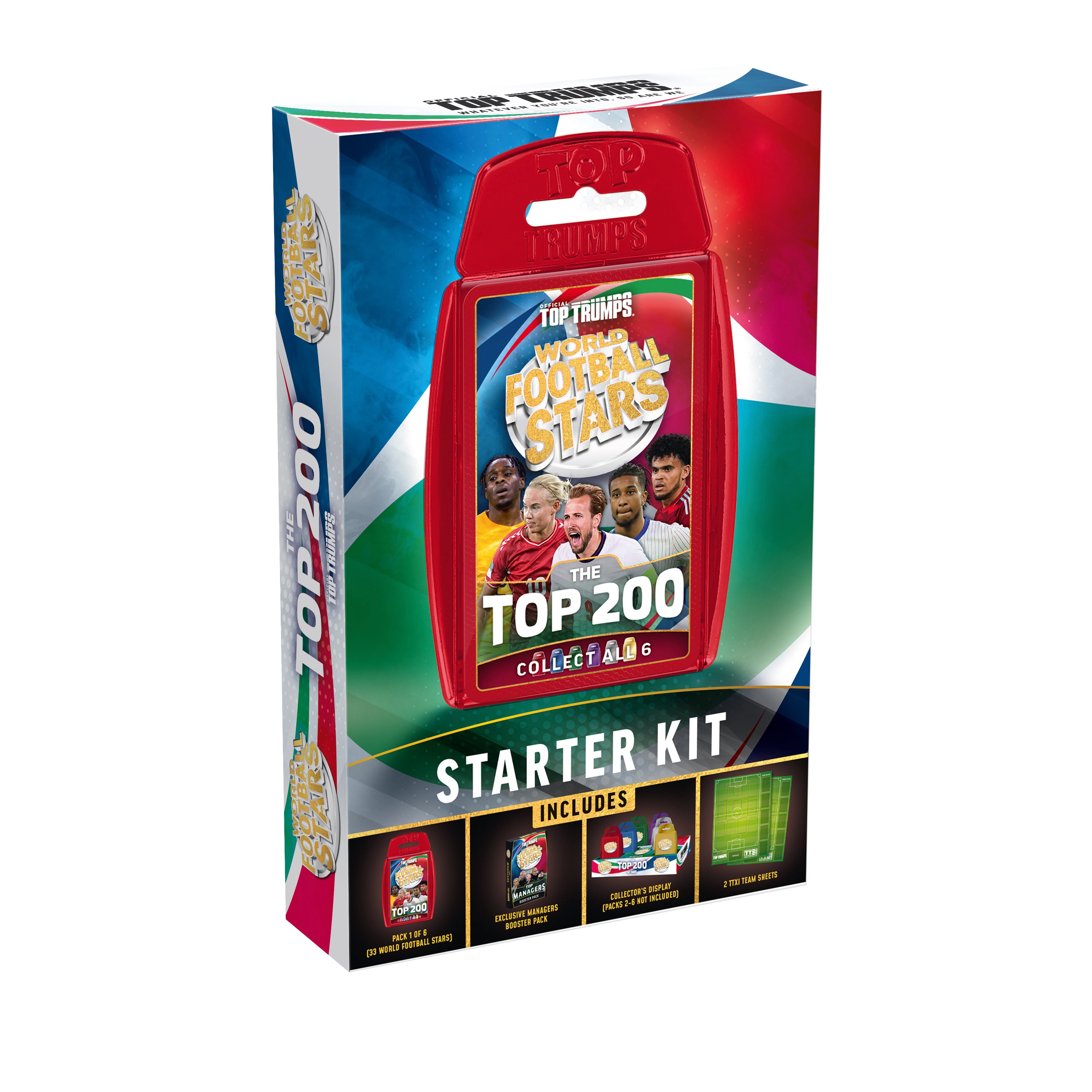 Kortspill Top Trumps Football Stars Starter Kit