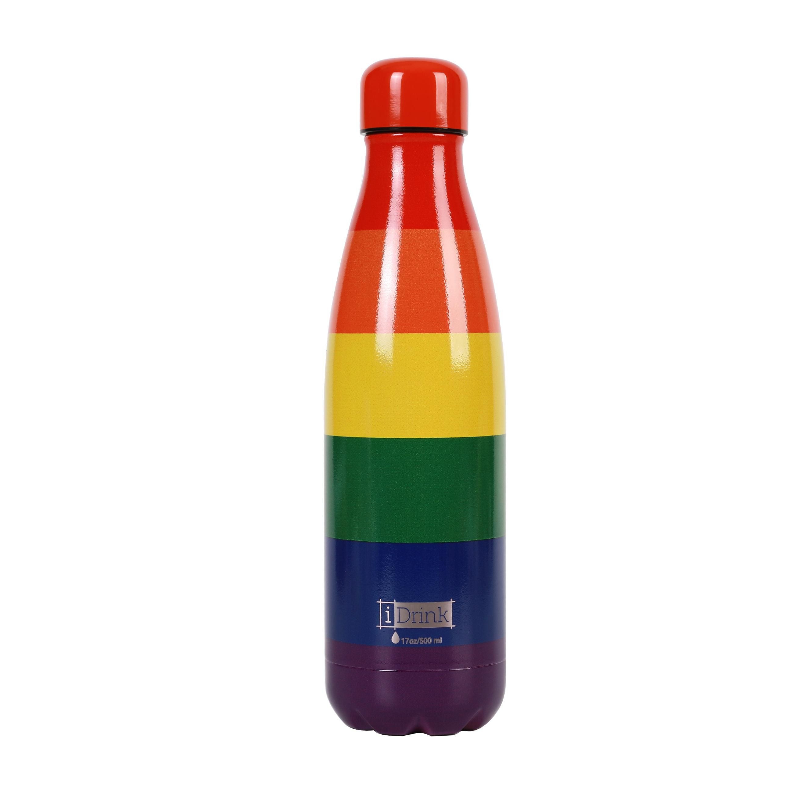 Termoflaske IDRINK 500ml regnbue