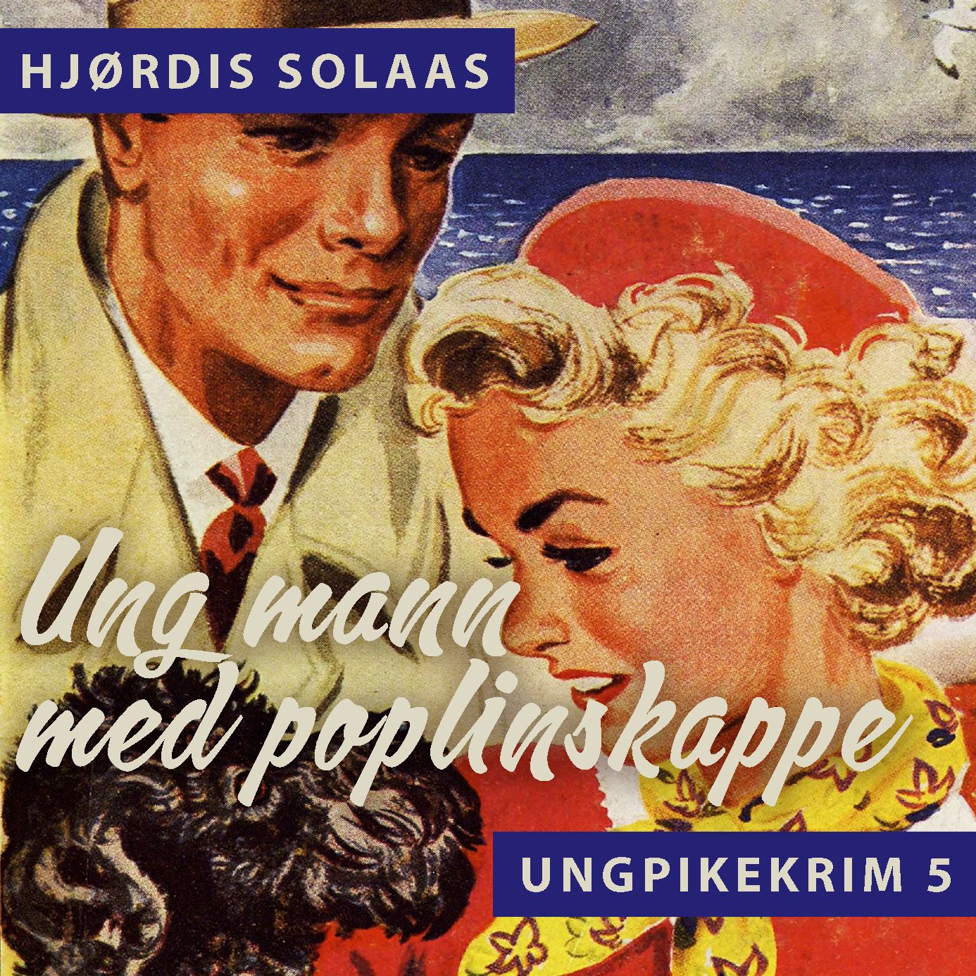 Ung mann med poplinskappe