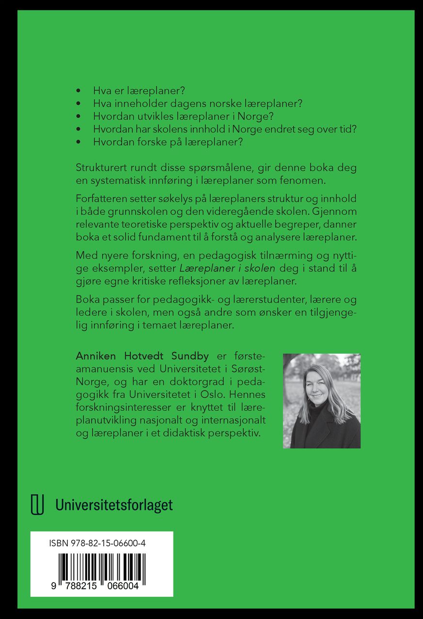 Læreplaner i skolen