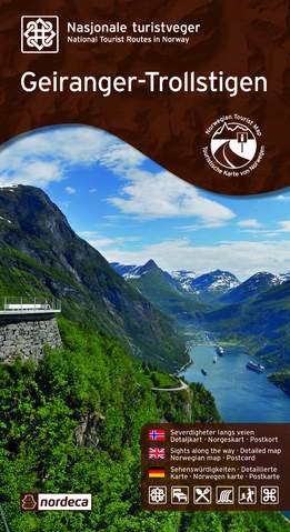 Nasjonale turistveger - Geiranger-Trollstigen - 1:60 000