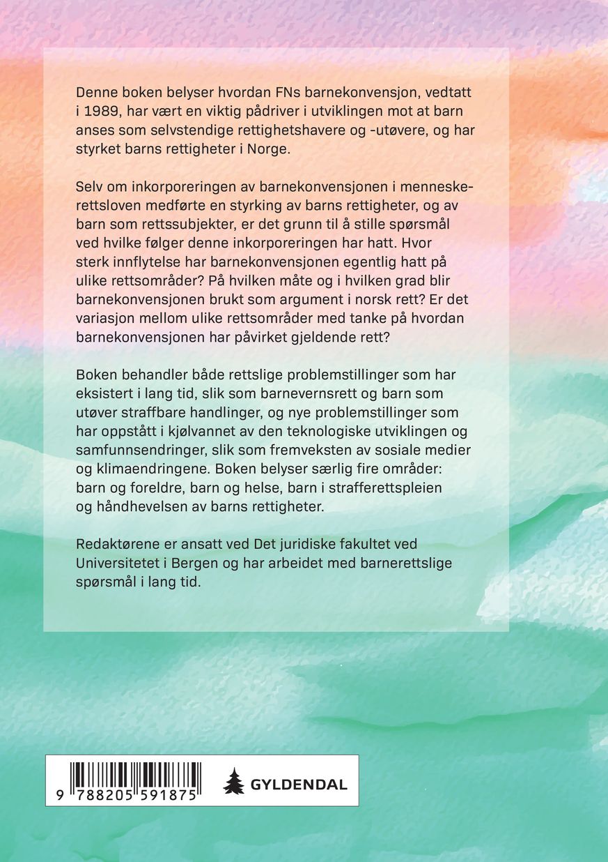Barnekonvensjonen i norsk rett