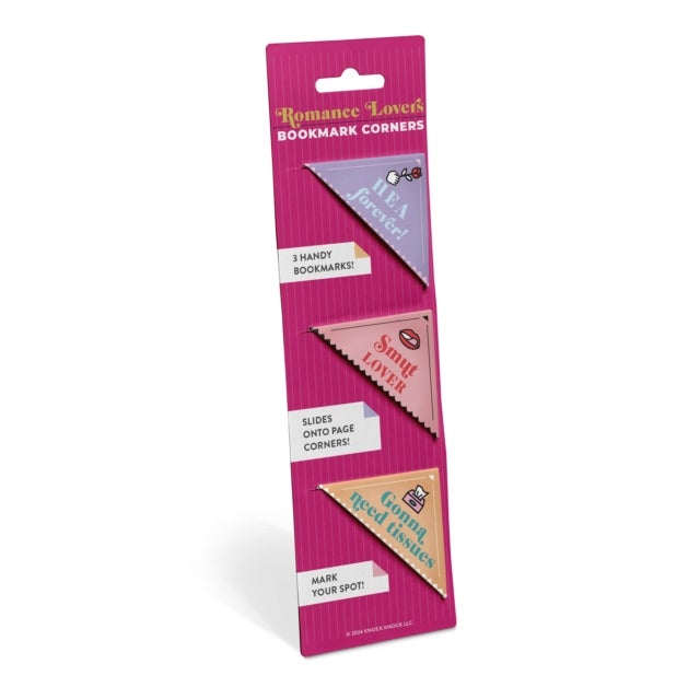 Knock Knock Romance Lovers Bookmark Corners