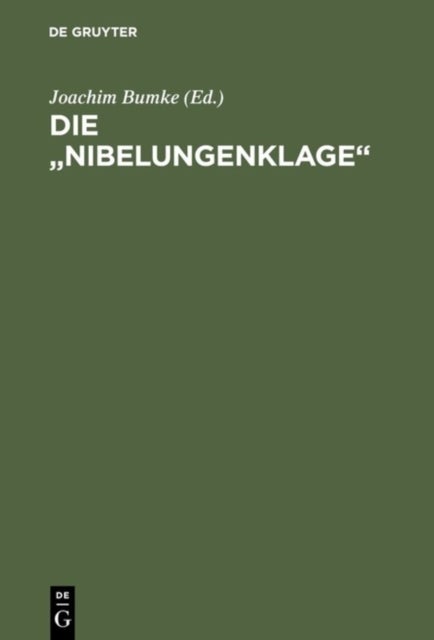 Die 'Nibelungenklage'
