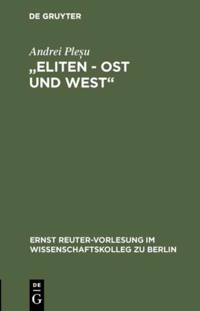 'Eliten - Ost und West'