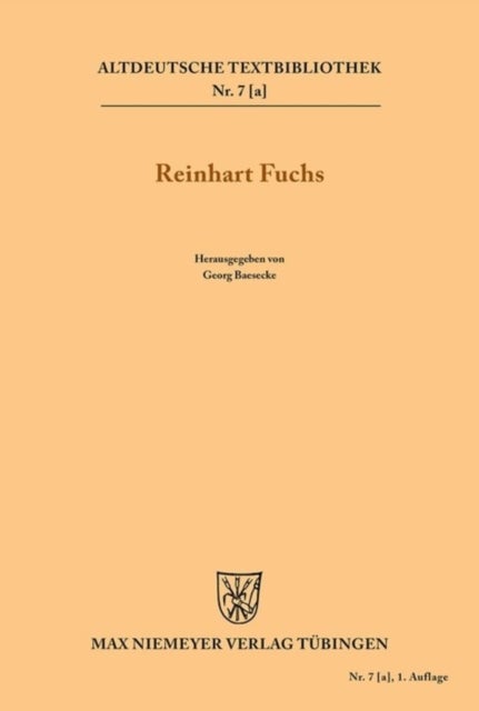 Heinrichs Des Glichezares Reinhart Fuchs
