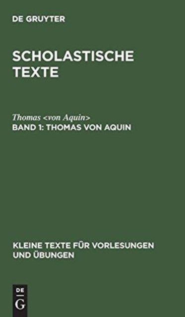 Thomas von Aquin - Texte zum Gottesbeweis