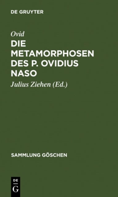 Metamorphosen des P. Ovidius Naso