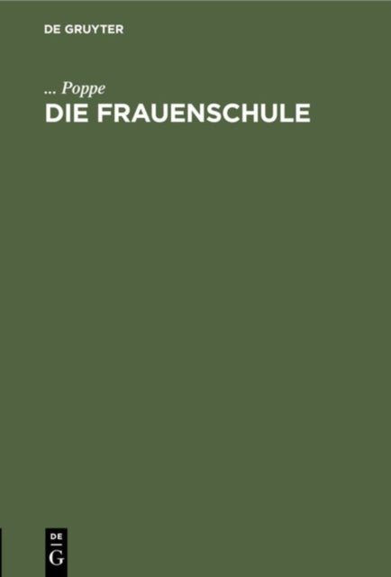 Die Frauenschule - Vortrag 1912 in Kiel