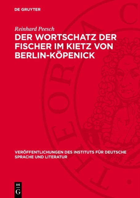 Der Wortschatz Der Fischer Im Kietz Von Berlin-Kopenick