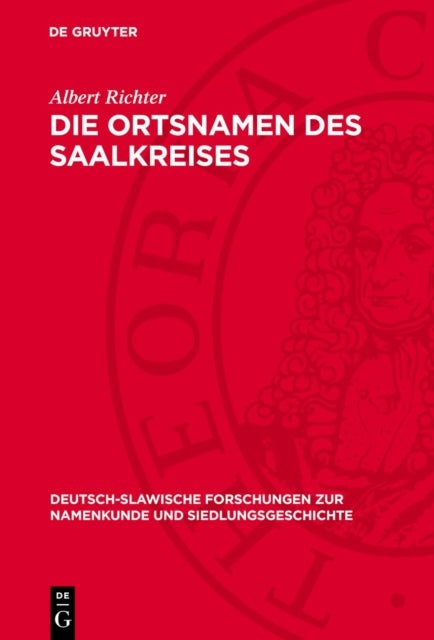 Die Ortsnamen Des Saalkreises