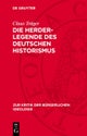 Herder-Legende des deutschen Historismus