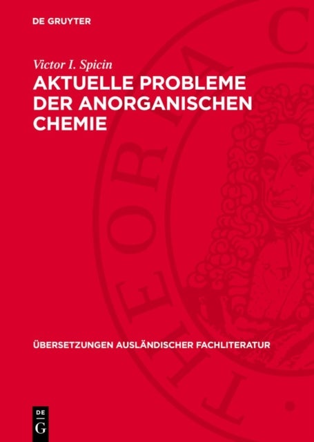 Aktuelle Probleme der anorganischen Chemie