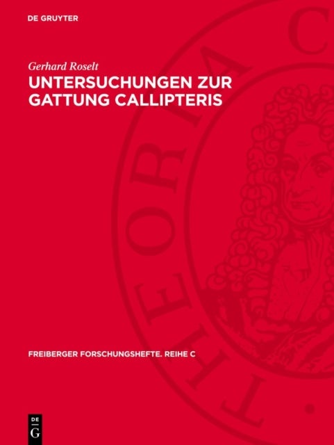 Untersuchungen Zur Gattung Callipteris