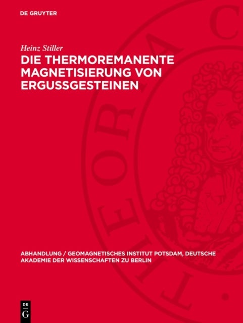 thermoremanente Magnetisierung von Ergussgesteinen