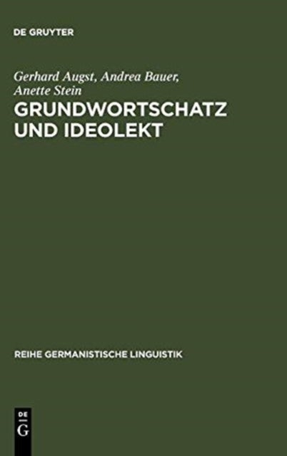 Grundwortschatz Und Ideolekt