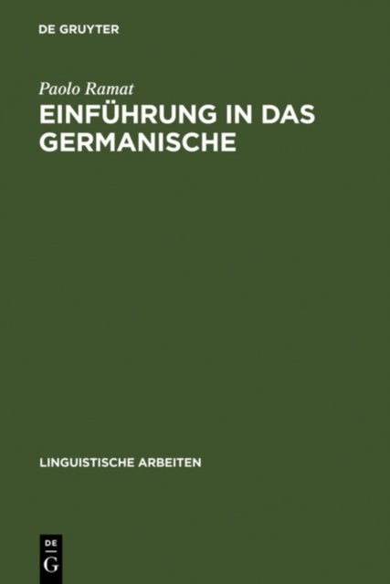 Einfuhrung in Das Germanische