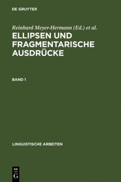 Ellipsen und fragmentarische Ausdrucke