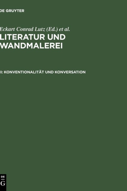 Konventionalität und Konversation - Burgdorfer Colloquium 2001