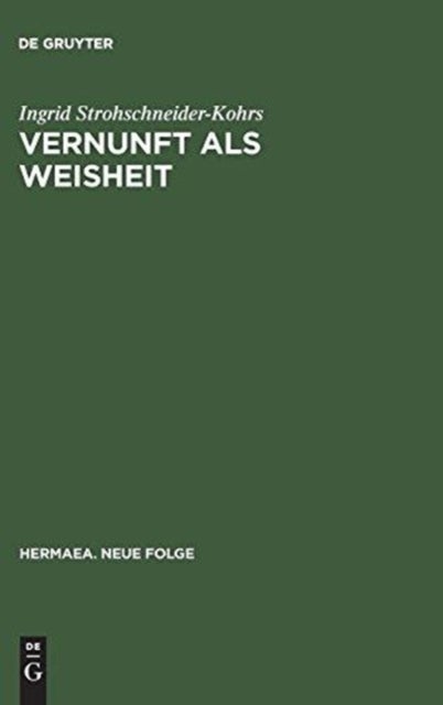 Vernunft Als Weisheit