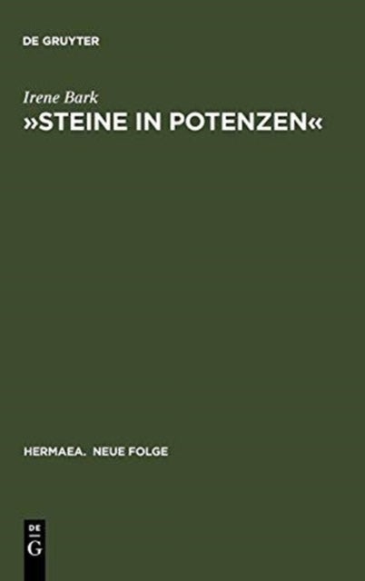 »Steine in Potenzen« - Konstruktive Rezeption Der Mineralogie Bei Novalis