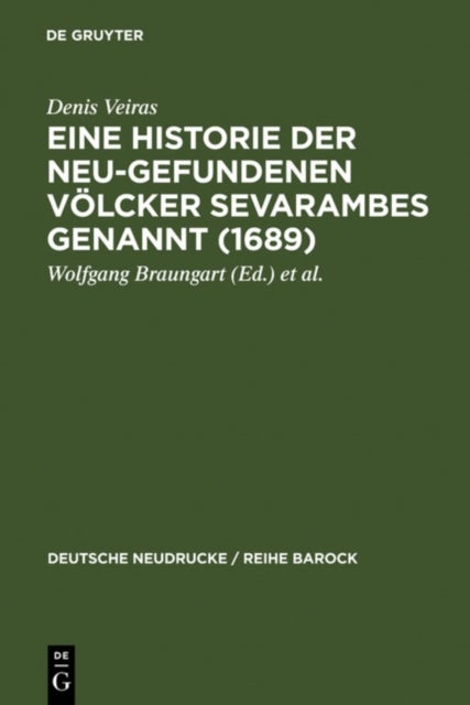 Historie der Neu-gefundenen Völcker Sevarambes genannt (1689)