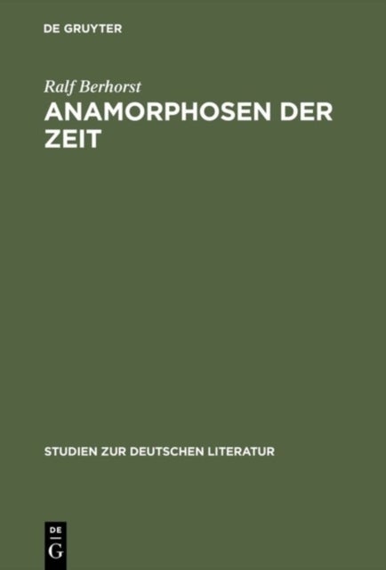 Anamorphosen Der Zeit