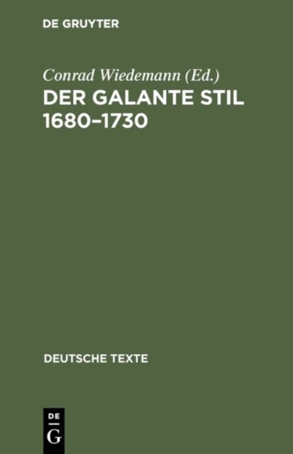 galante Stil 1680–1730