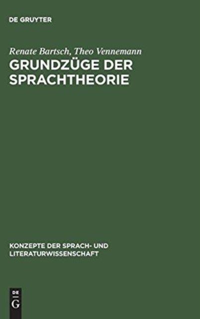 Grundzuge der Sprachtheorie