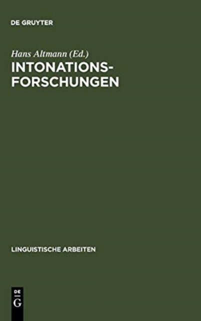 Intonationsforschungen